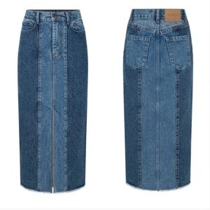 Spell Daisy Denim Skirt Large NWT